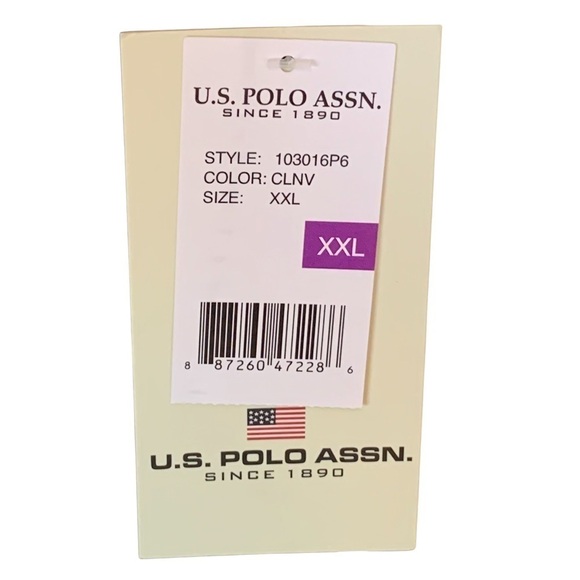 🆕 US Flag Swimming Trunks Polo Men’s XXL - Picture 2 of 3